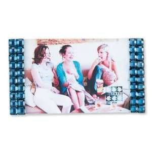  Sixtrees Royal Blue Jewel Horizontal Frame, 5 Inch by 7 