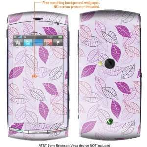  Protective Decal Skin STICKER forAT&T Sony Ericsson Vivaz 