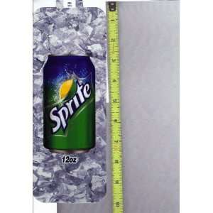 Large Chamelon Size Sprite CAN Soda Machine Flavor Strip, Label Card 