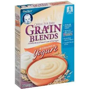 Gerber Fruit Cereals Cereal For Baby Grain Blends & Yogurt   9 Pack 