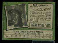 C2) 1971 Topps PAUL CASANOVA *Senators* #139  