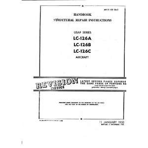    Cessna LC 126 Aircraft Structural Repair Manual: Cessna: Books