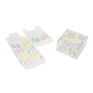  Darice Pastel Baby Favor Box, 2 1/2 by 5 by 1 Inch, 12 