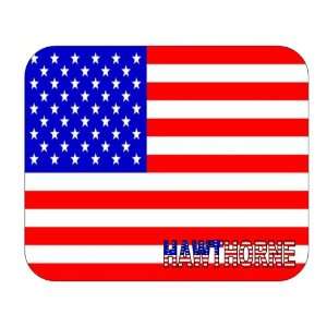  US Flag   Hawthorne, California (CA) Mouse Pad 