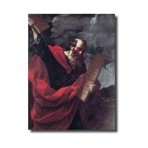  Moses With The Tablets Of The Law Giclee Print