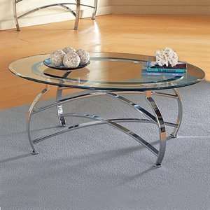   Silver Company 2 piece Reno Cocktail Coffee Table: Home & Kitchen