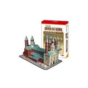  3D Speyer Cathedral Puzzle Toys & Games