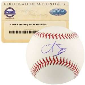  Boston Red Sox Curt Schilling Autographed MLB Baseball 