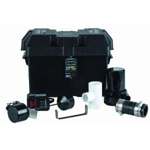 Red Lion RL SPBS Emergency Back up System with 1600 GPH Sump Pump and 