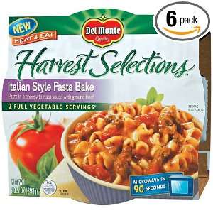   Selections, Heat & Eat Italian Pasta Bake, 10.5 Ounce Tubs (Pack of 6