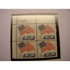  US Postage Stamps, 1963, Flag Over White House, S# 1208 