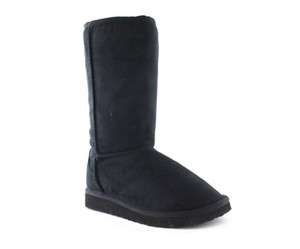   toddler boots Black Suede, Fur insole, comfy warm winter boots soong