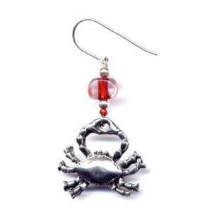  Crab Earrings Sterling Silver Jewelry 