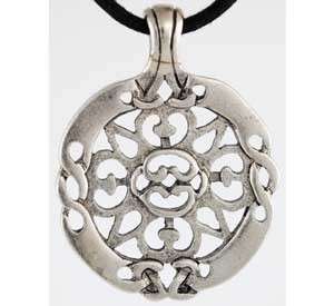 Celtic Knot Protection & Harmony Silver Pewter Amulet Pendant  