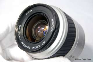   Maxxum 35 80mm f4 5.6 AF lens zoom Sony Alpha 0043325437830  