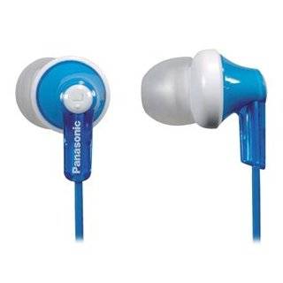 Panasonic RP HJE120 A In Ear Earbud Ergo Fit Headphone (Blue)
