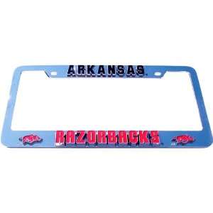  Arkansas Razorbacks NCAA Chrome License Plate Frame by 