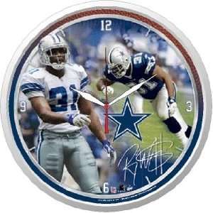  NFL Roy Williams Cowboys Logo Wall Clock: Sports 