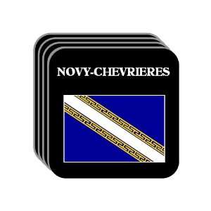 Champagne Ardenne   NOVY CHEVRIERES Set of 4 Mini Mousepad Coasters