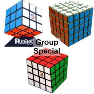  Rubiks Group Special   a set of 3 Rubiks Cube puzzles 