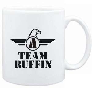  Mug White  Team Ruffin   Falcon Initial  Last Names 