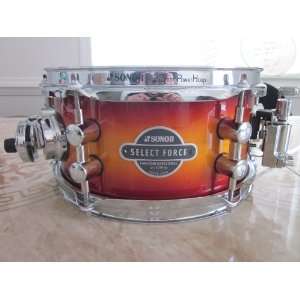  Sonor Select Force 10x5 Maple Snare Sunburst Musical 