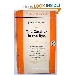  THE CATCHER IN THE RYE.: J. D. Salinger: Books
