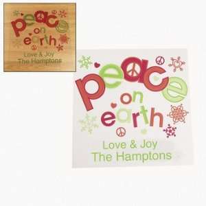   Peace On Earth Floor Cling   Party Decorations & Floor & Window Clings