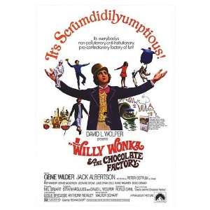  Willy Wonka and The Chocolate Factory Movie Poster, 27 x 