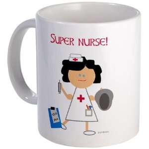  SUPER NURSE Nurse Mug by CafePress: Kitchen & Dining