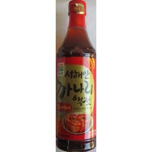 Chong Jung Won Korean Sand Lance Sauce Grocery & Gourmet Food