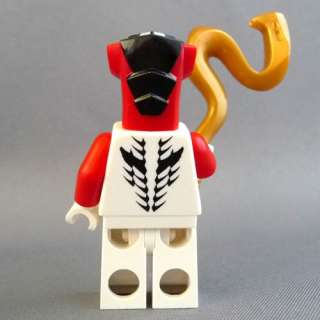 LEGO Ninjago Fang Suei Minifigure with Golden Snake Weapon NEW  