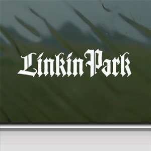  Linkin Park White Sticker Rock Band Car Vinyl Window 