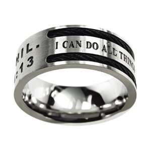  Strength Cable Christian Purity Ring Jewelry