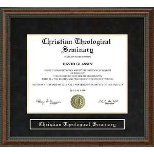  Christian Theological Seminary (CTS) Diploma Frame: Sports 