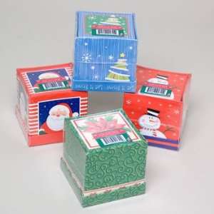  Christmas Cube Gift Boxes Case Pack 48