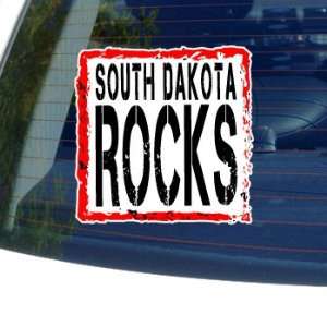 South Dakota Rocks   Window Bumper Laptop Sticker