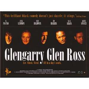  Glengarry Glen Ross   Movie Poster   27 x 40