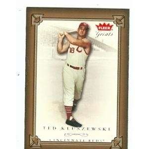   card 2004 Fleer Greats #69 (Cincinnati Reds) Sports Collectibles
