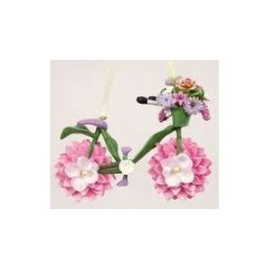  Flower Bicycle Christmas Ornament