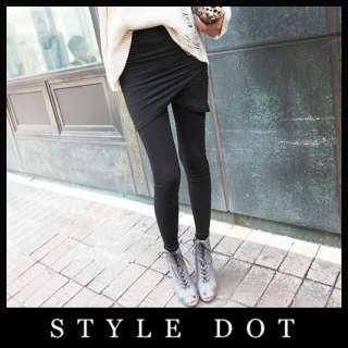 StyleDot womens pants tulip shape skirt leggings Black Gray  