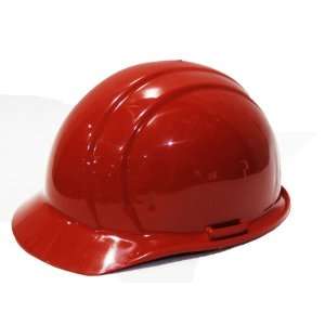  ERB 19824 Liberty Cap Style Hard Hat with Slide Lock, Red 