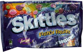 Bag Skittles Crazy Cores Fun Size Fruity Halloween Candy  