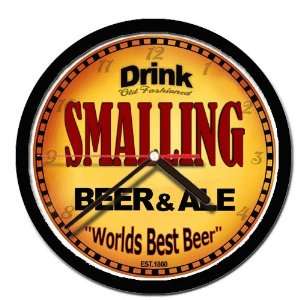  SMALLING beer and ale cerveza wall clock 