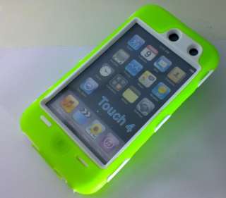 in 1 Silicon Hard Case Cover Skin for iPod Touch 4 4G 4th 4rd Gen 