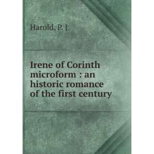  Irene of Corinth microform : an historic romance of the 