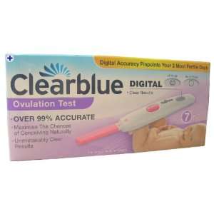  Clearblue Easy Digital Ovulation Test 7s Beauty