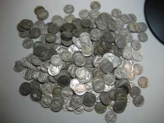 LOT OF 310 FULL DATE BUFFALO NICKELS WEIGHS 1566 GRAMS TOTAL  
