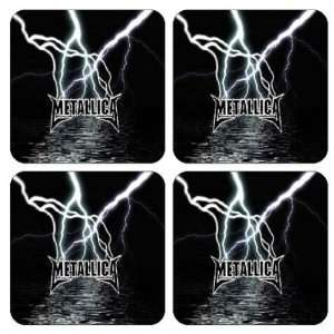  Metallica Coasters , (set of 4) Brand New Everything 