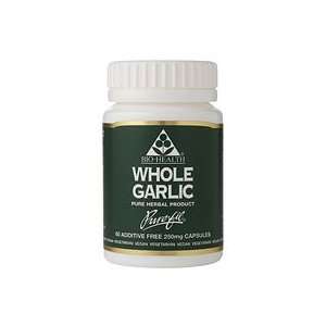  Bio Health Garlic 250mg Whole Powdered Clove 60 caps 